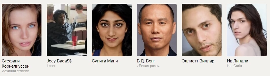 Актеры в сериале робот