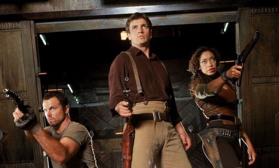 главные герои в сериале Firefly главные герои в сериале Firefly