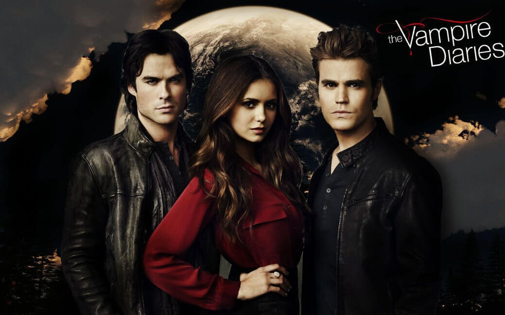 Сериал Дневники вампира постер 2020