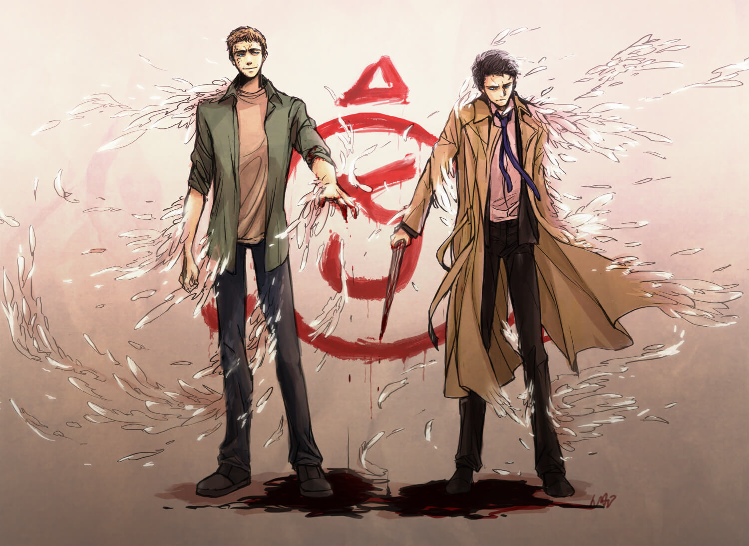 Сериал Сверхъестественное аниме Supernatural The Animation